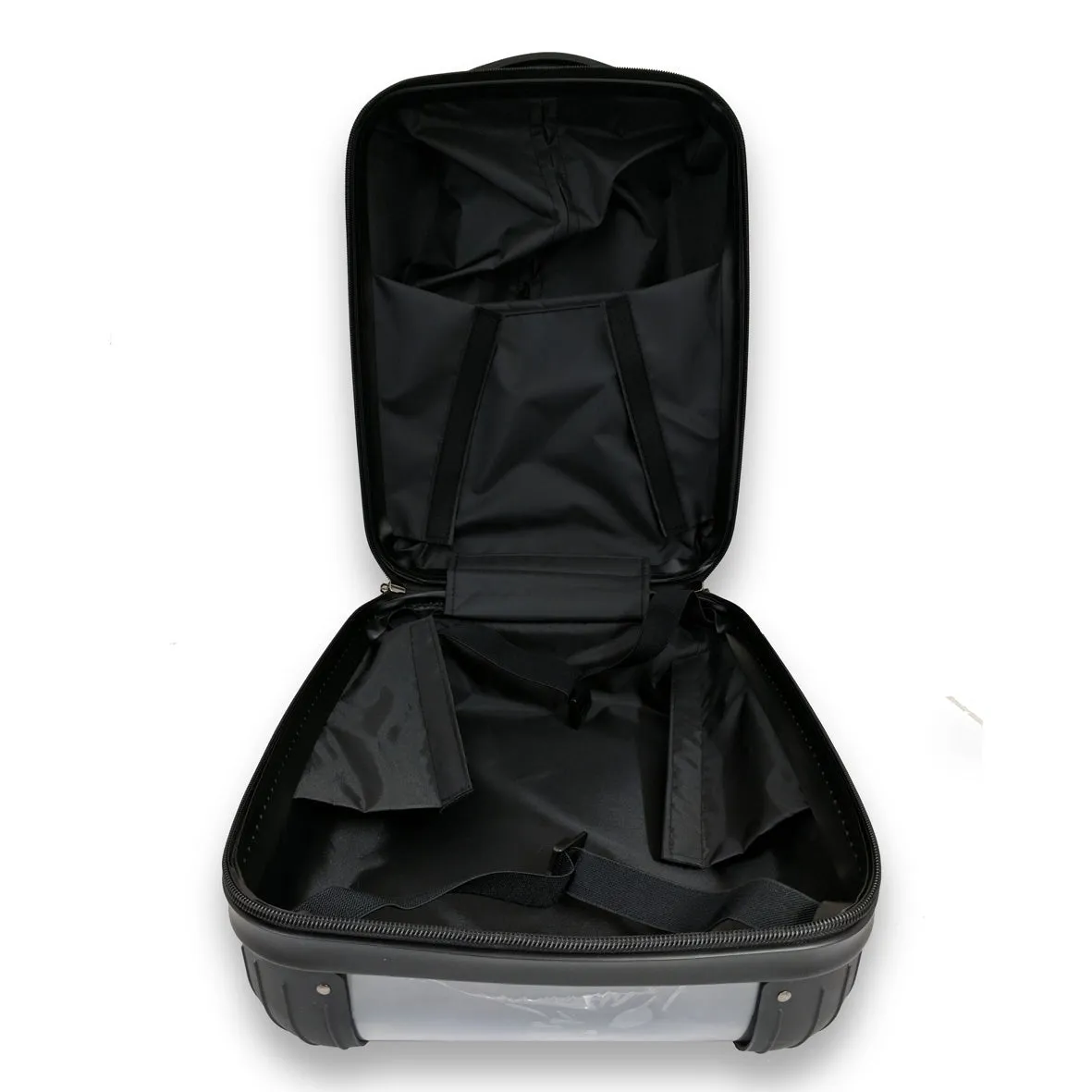Kids Personalised Suitcase | Fly Away Black