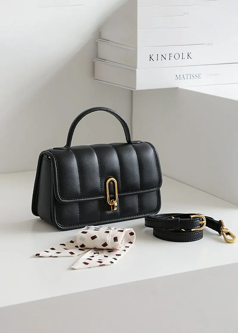 PU Leather Flap Shoulder & Crossbody Bag