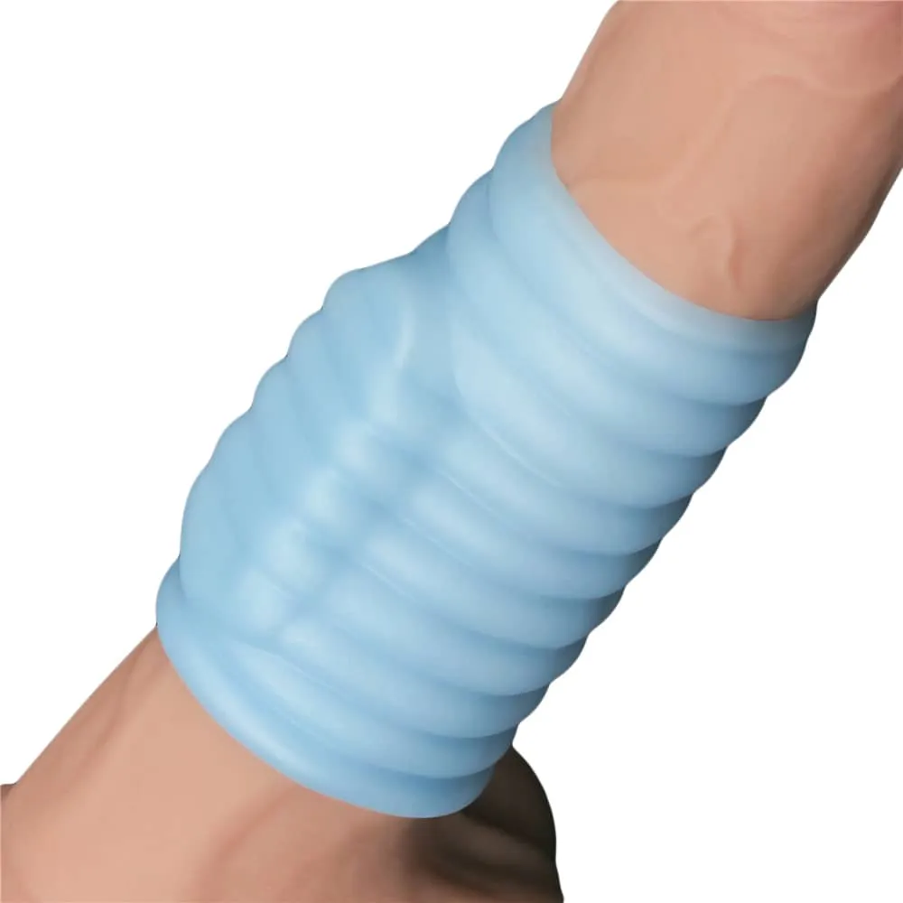 Vibrating Wave Knights Ring (Blue)